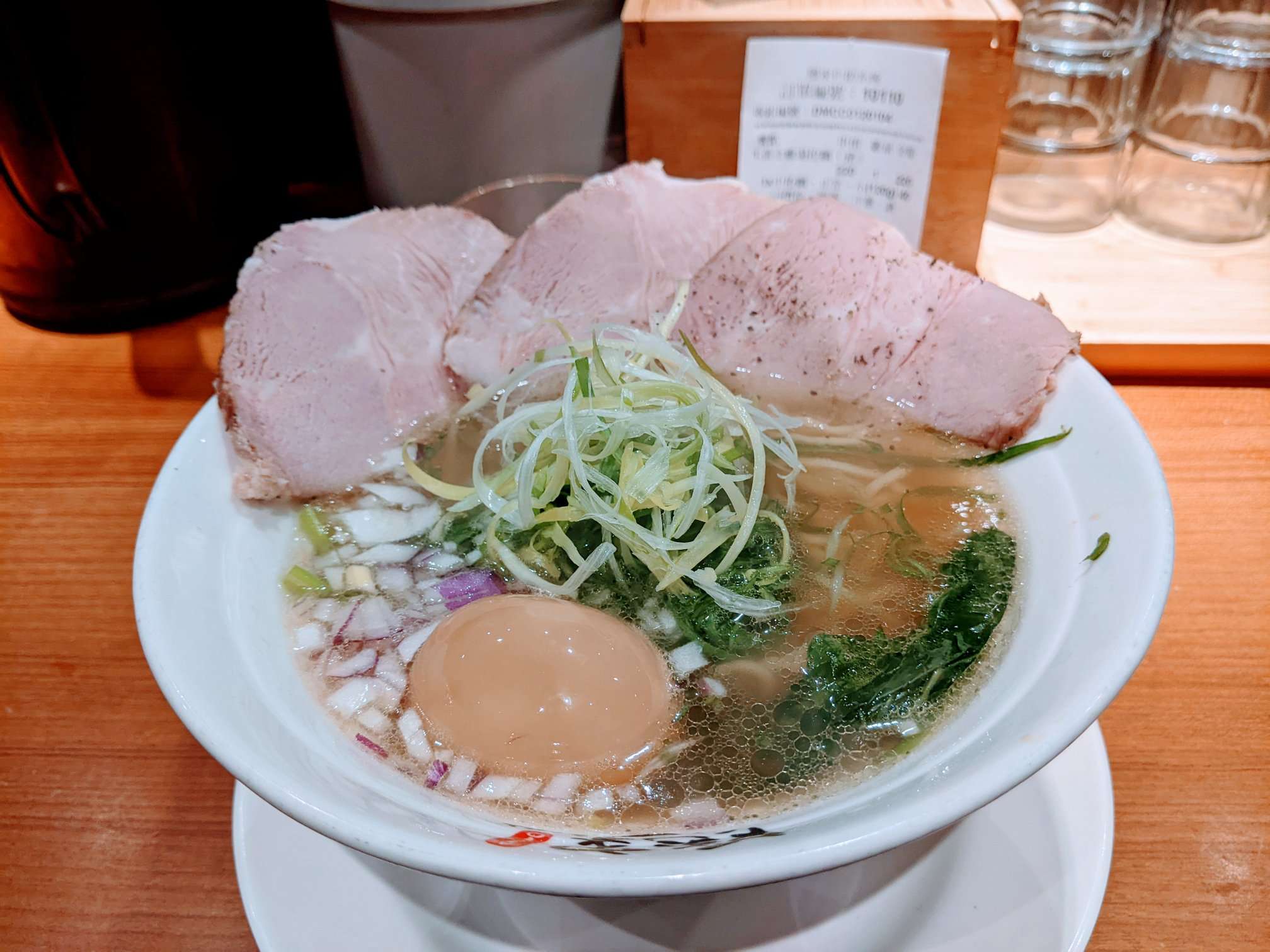 黃金雞湯拉麵+溏心蛋