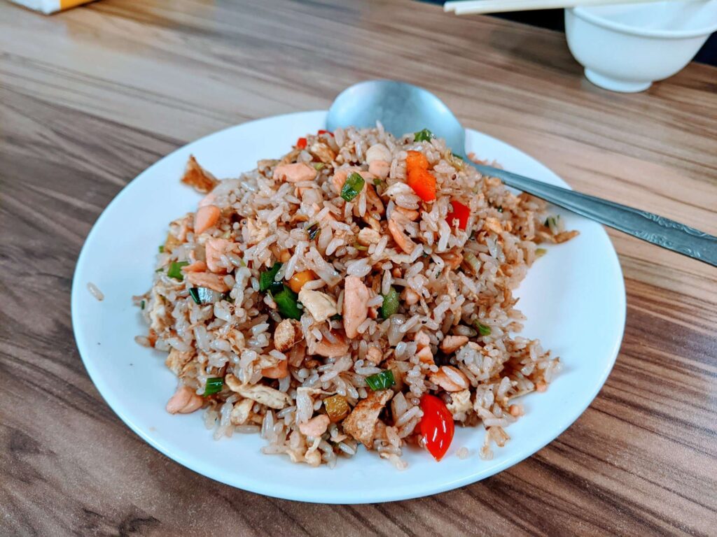 鮭魚炒飯