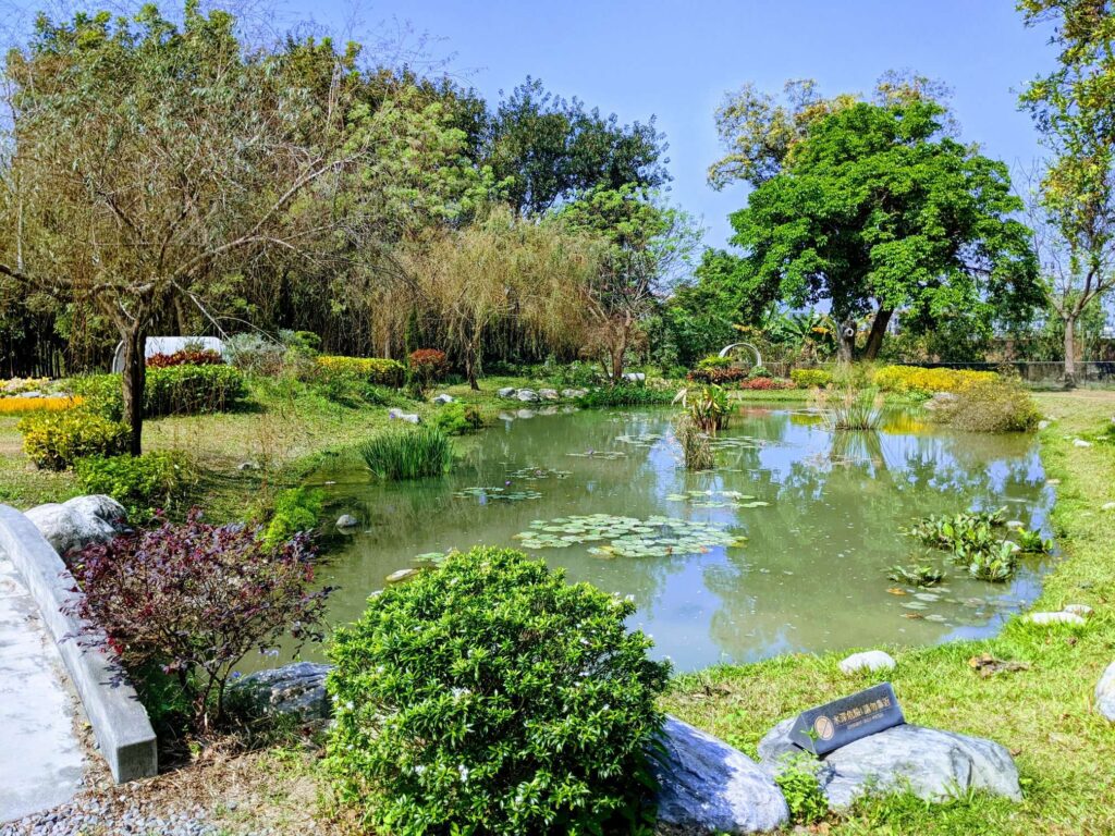 小橋、流水、楊柳