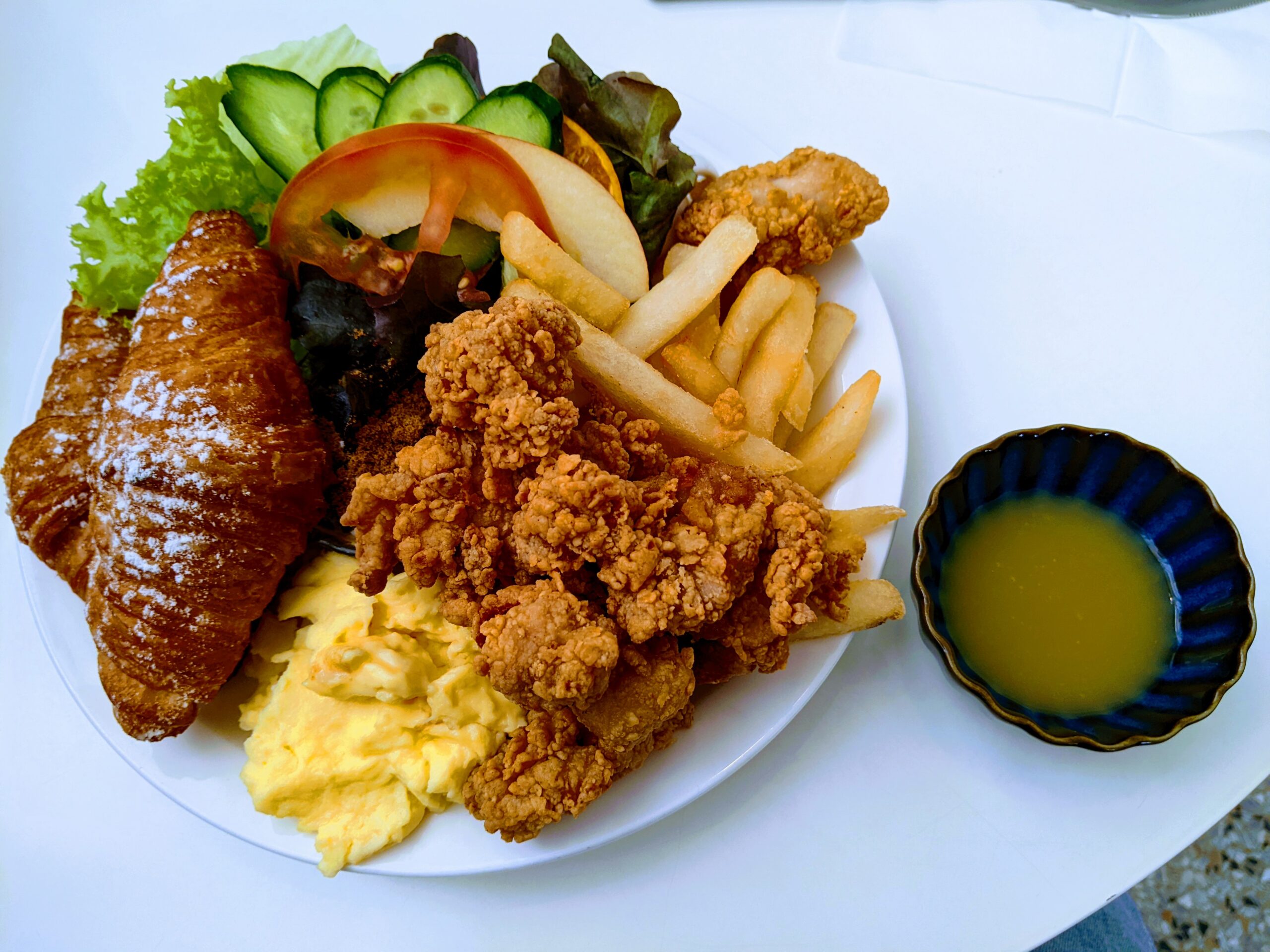 綠洲的美味早午餐－橙香咔酥雞肉球