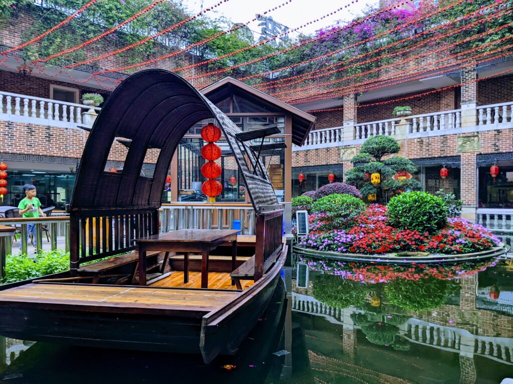 津津酒樓像博物館的庭院-4