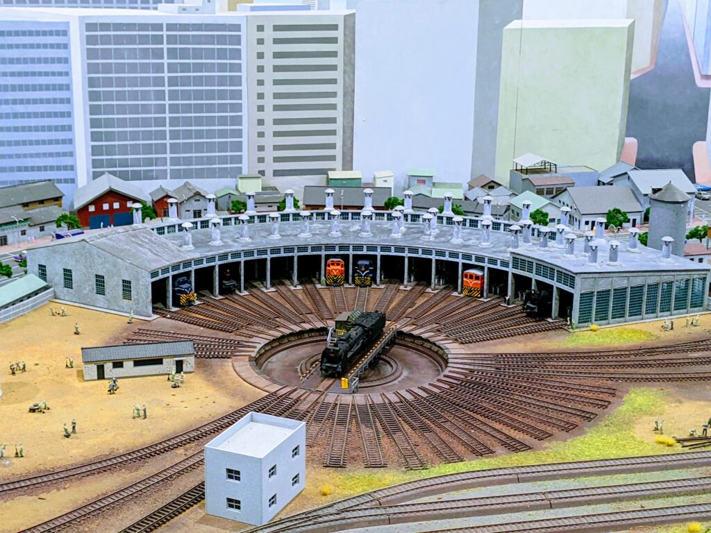 國立臺灣博物館鐵道部園區－動態模型展
