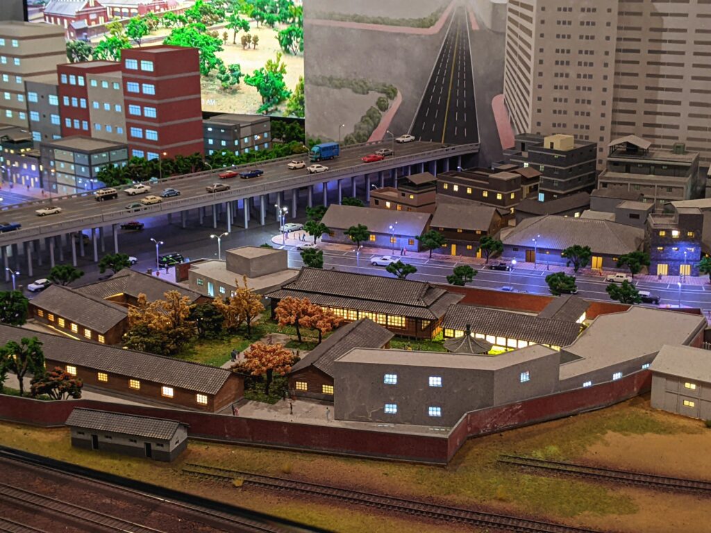 國立臺灣博物館鐵道部園區動態模型展－清晨