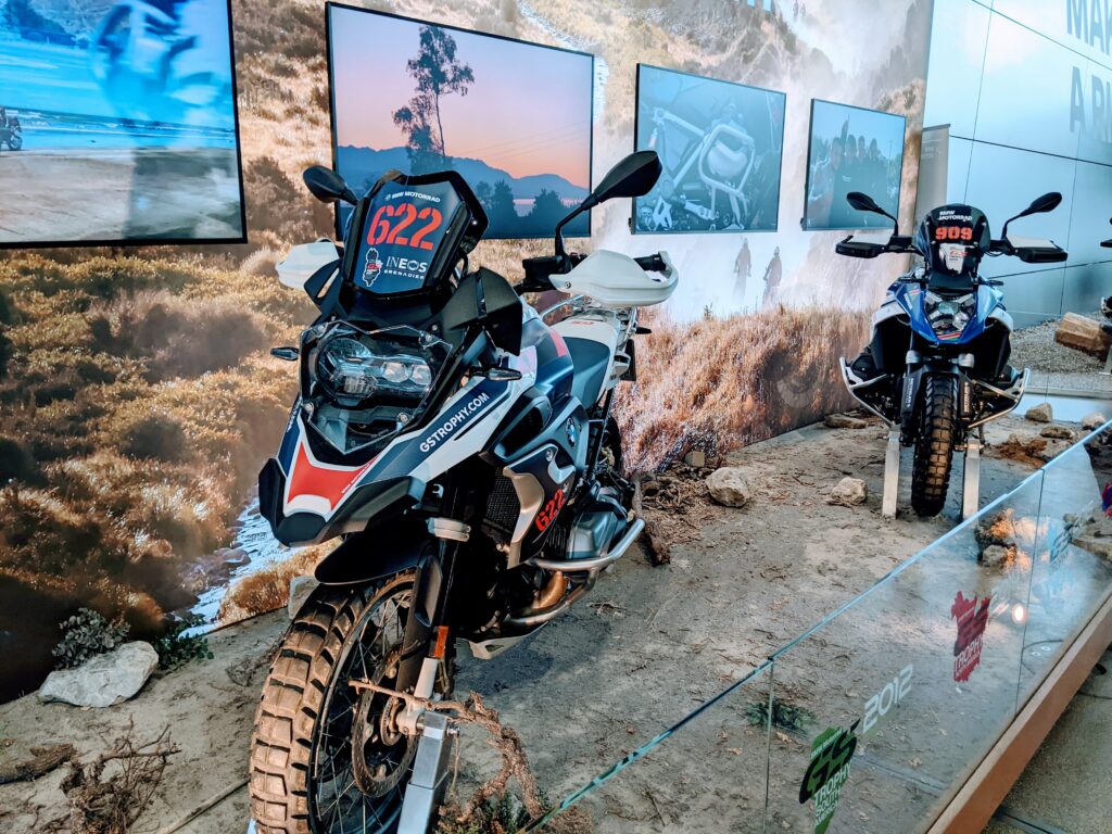 BMW Welt 的重機展示