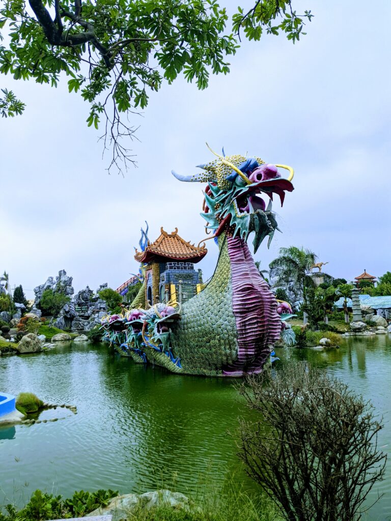 五年千歲公園的龍船