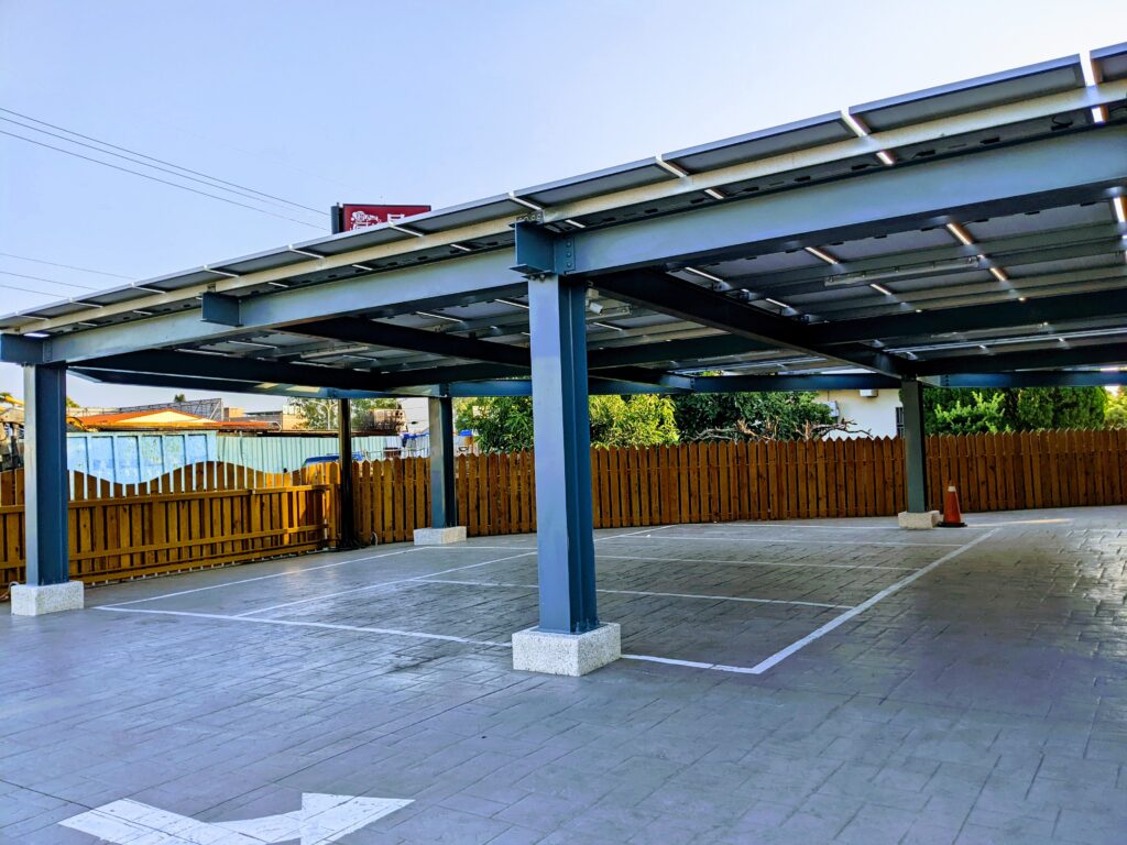 【嘉義水上美食】尼克牛排屋:水上巷弄裡的平價寶藏,碳烤雞排與極嫩菲力的雙重驚喜 尼克牛排屋的停車場-2