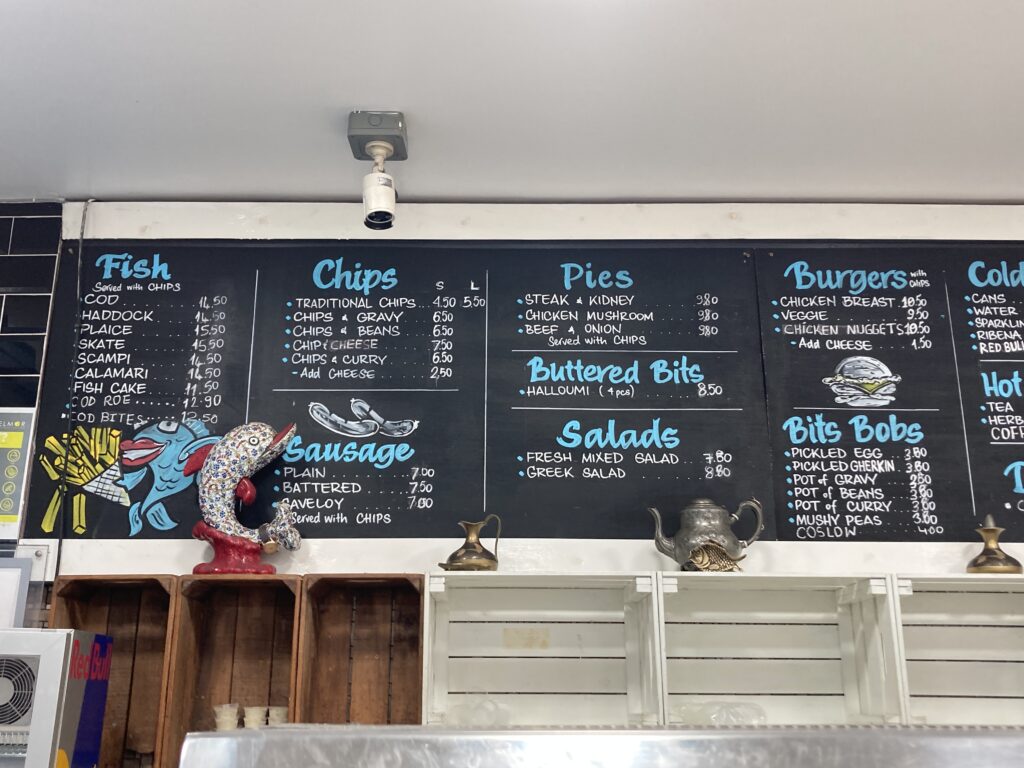 【英國倫敦美食】Ben’s Fish & Chips:倫敦街頭的平價英倫經典炸魚薯條美味攻略 Ben