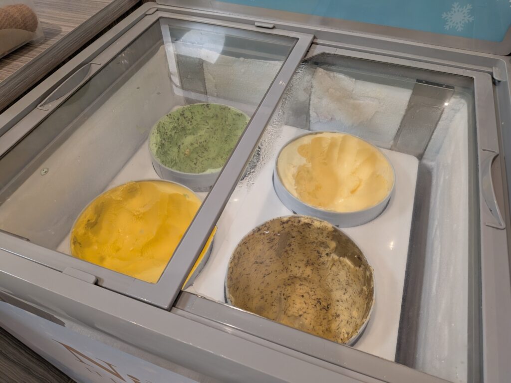 【嘉義西區美食】饗站煲湯:228元起佛心自助吧吃到飽!像媽媽翻冰箱的驚喜家常菜與超暖心服務 饗站煲湯的冰淇淋區