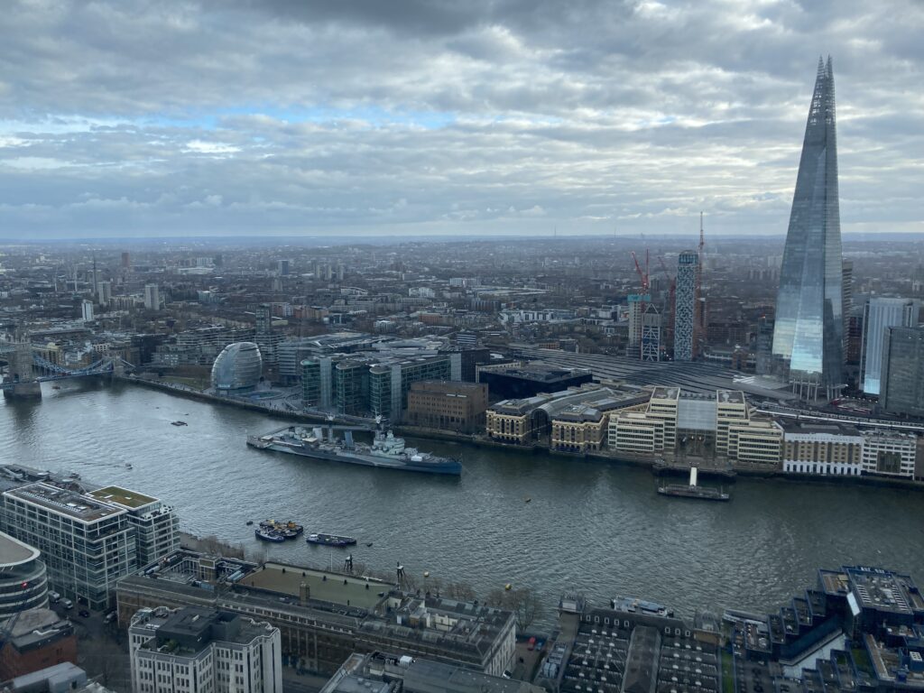 Sky Garden的高空景致