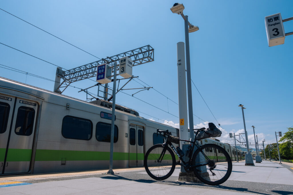 一個人的端午單車逃跑計畫
枋寮車站月台