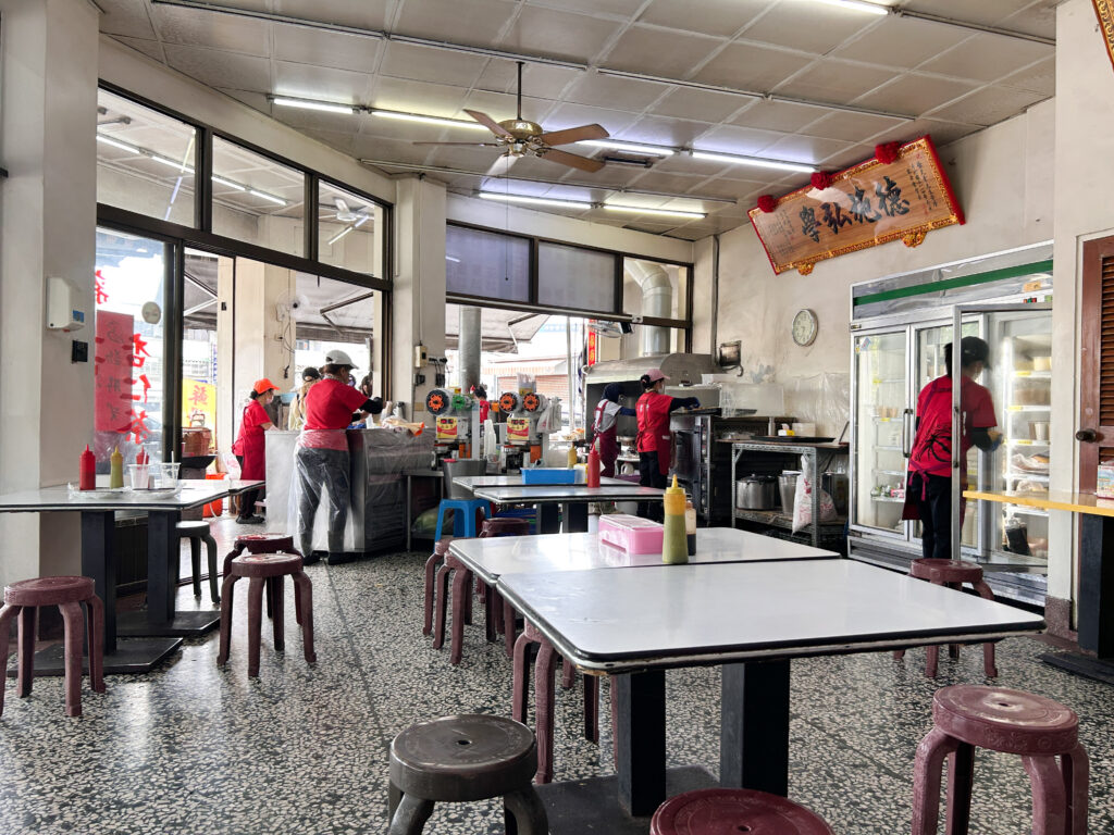 二吉軒豆漿斗六總店的內用環境