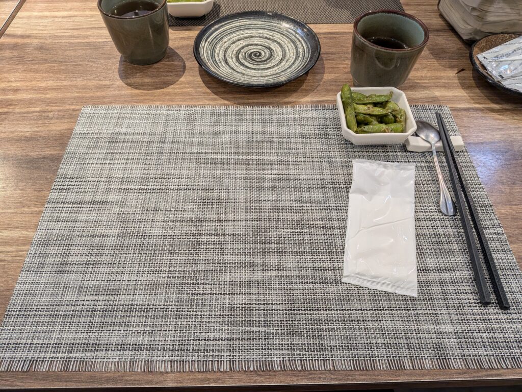梔子花開．田秧私廚的座位特寫