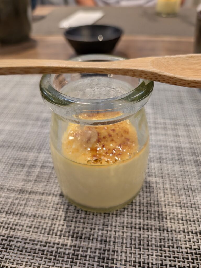 梔子花開．田秧私廚的經典烤布蕾