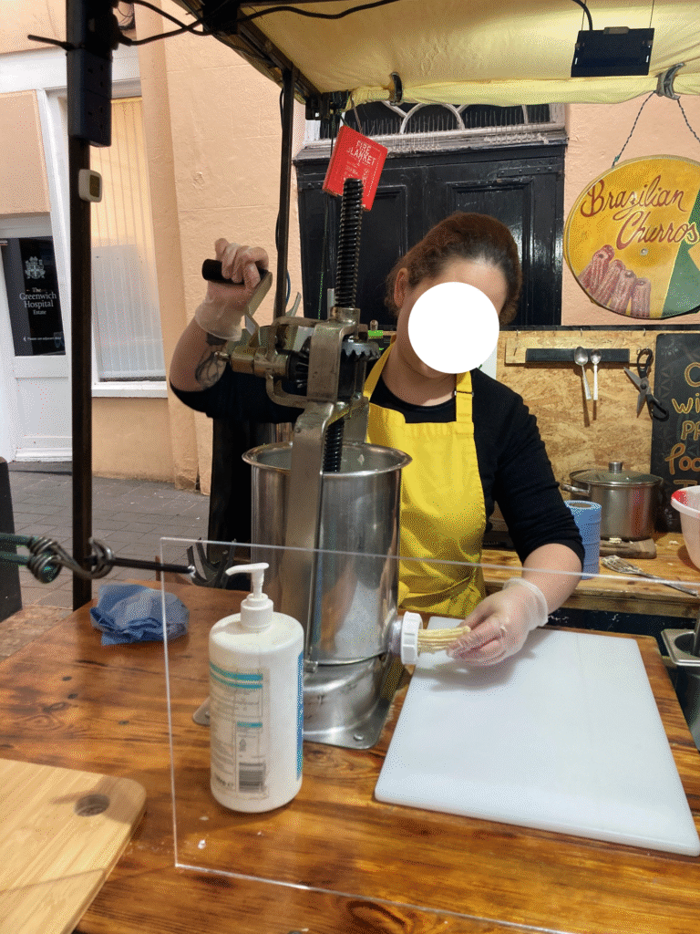 格林威治市集的愛心吉製作過程