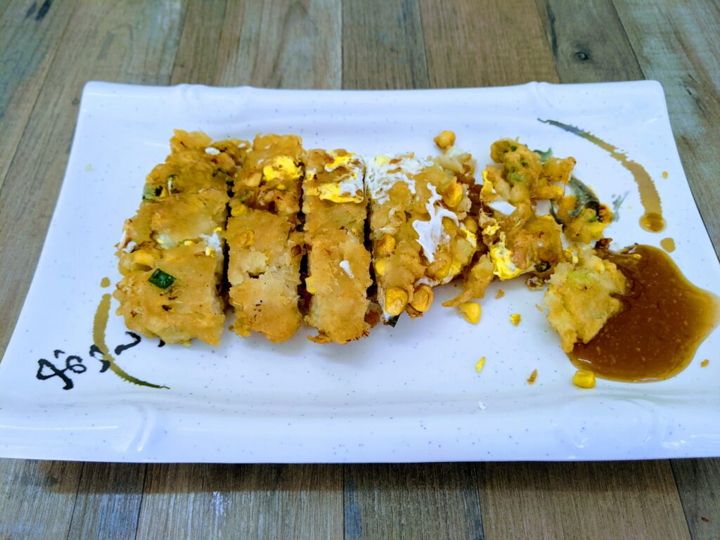 斗六蛋餅王的粉漿大蛋餅