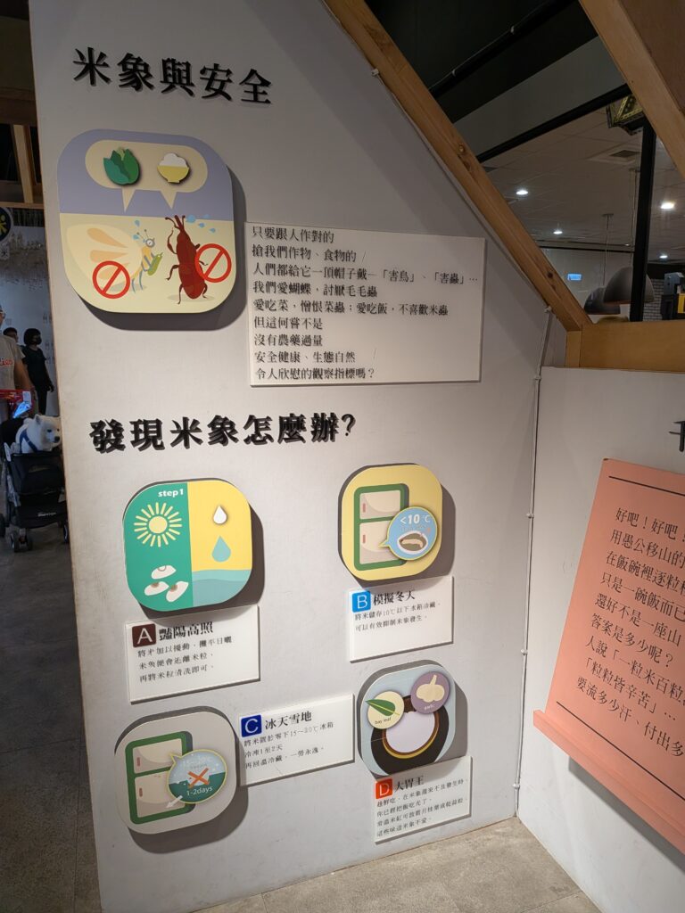 【彰化埤頭景點】台灣穀堡:免門票稻米博物館!歐風城堡試吃試用大買伴手禮 台灣穀堡的米象處理妙招