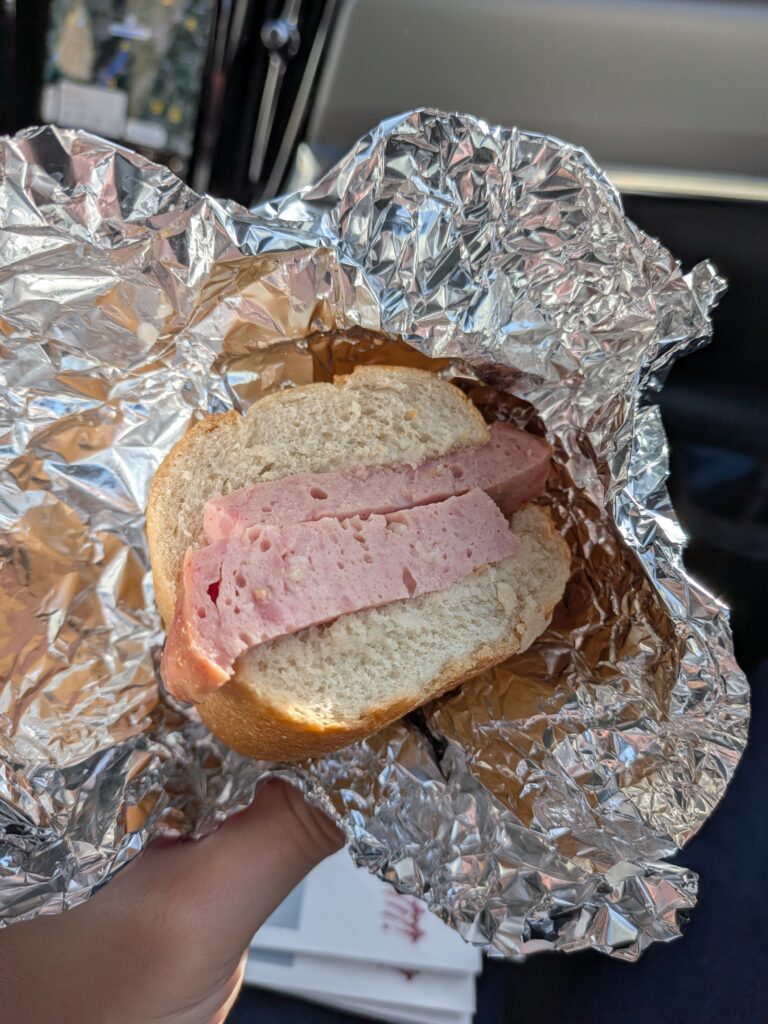 Metzgerei Wolf + Köstlin的Fleischkäse 肉餅
